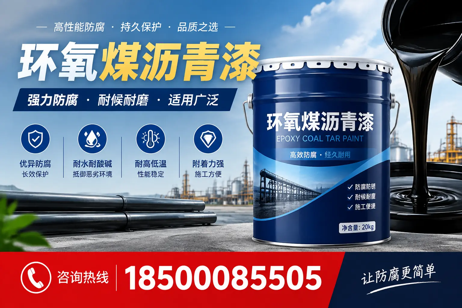 环氧煤沥青漆在不同气候条件下的表现分析，凉山适用性